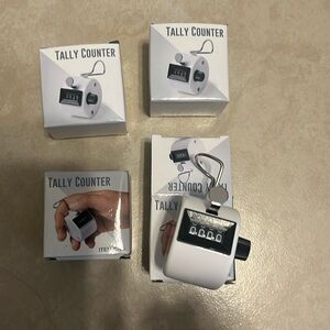 Tally Counter- Lot of 4